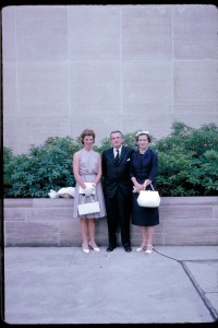 Mom with grandpa Crowe