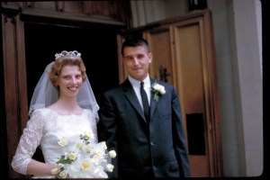 The new Mrs Carol and Mr. Greg Crowe