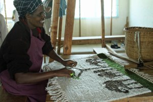 The spinners and weavers guild in Nanyuki.