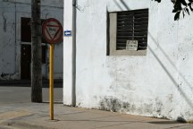 The sign in the window is an ad to sell the house.